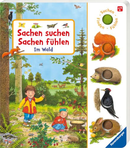 Ravensburger® Bücher - Sachen suchen, Sachen fühlen: Im Wald