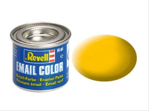 Revell Modellbau - Email Color Gelb, matt 14 ml