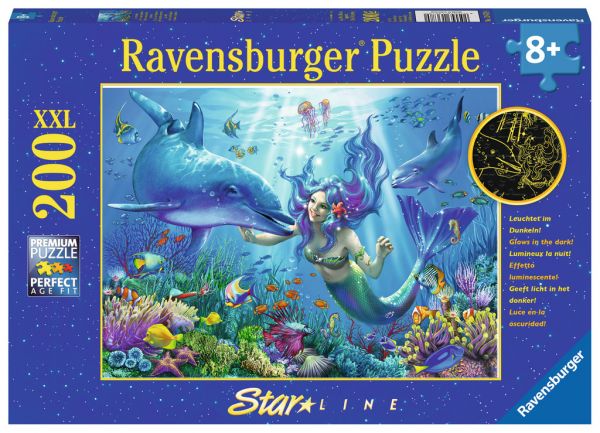 Ravensburger® Puzzle - Leuchtendes Unterwasserparadies 200 T