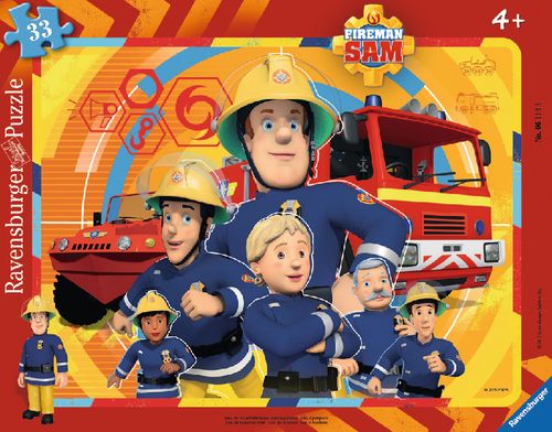 Ravensburger® Puzzle - Fireman Sam, 30-48 Teile