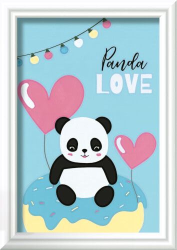 Ravensburger® Malen nach Zahlen - Panda Love