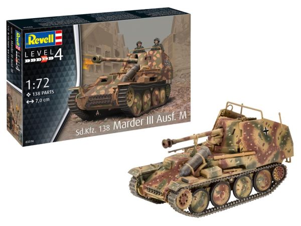 Revell Modellbau - Sd. Kfz. 138 Marder III Ausf. M