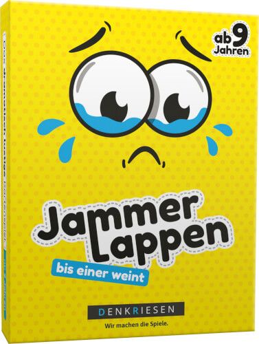DENKRIESEN JAMMERLAPPEN® - Das dramatisch lustige Kartenspiel ''bis einer weint''