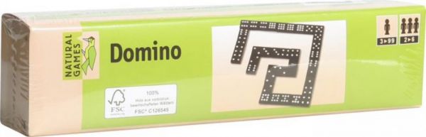 Vedes - Domino in Holzbox, 55 Steine
