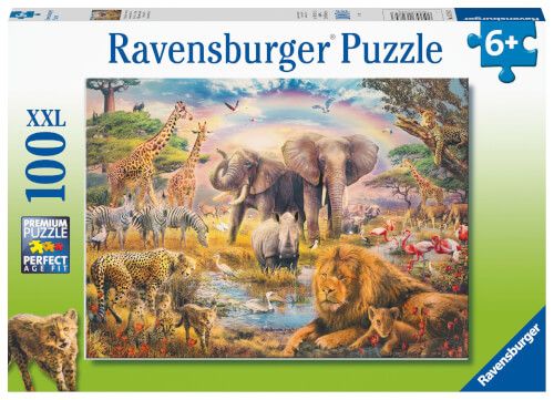 Ravensburger® Puzzle XXL - Afrikanische Savanne, 100 Teile