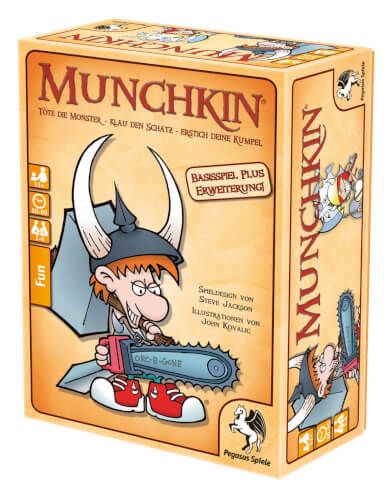 Pegasus Spiele - Munchkin 1 + 2 Basisspiel plus Erweiterung