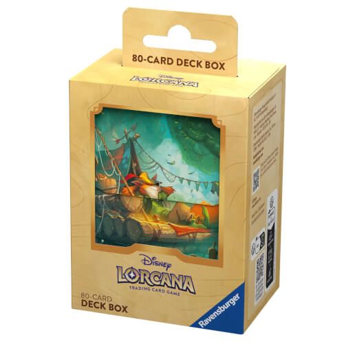 Ravenburger® Disney Lorcana Die Tintenlande - Deck Box Robin Hood
