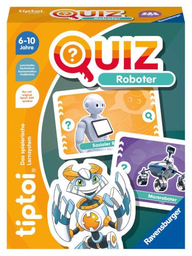 Ravensburger® tiptoi® - Quiz Roboter