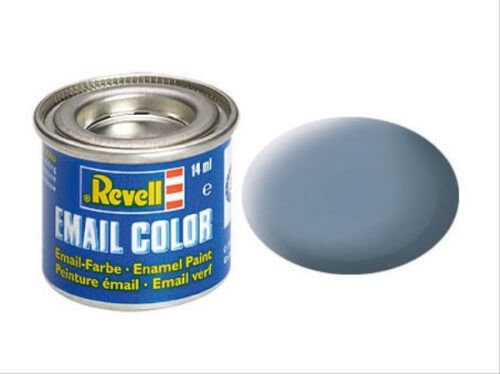 Revell Modellbau - Email Color Grau, matt 14 ml