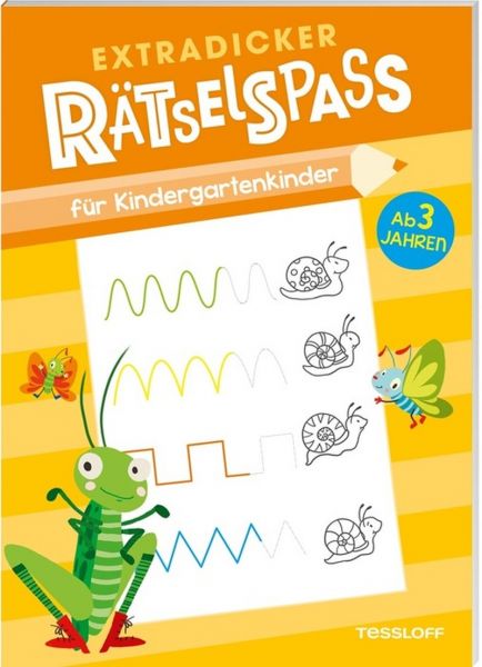 Tessloff - Extradicker Rätselspaß für Kindergartenkinder