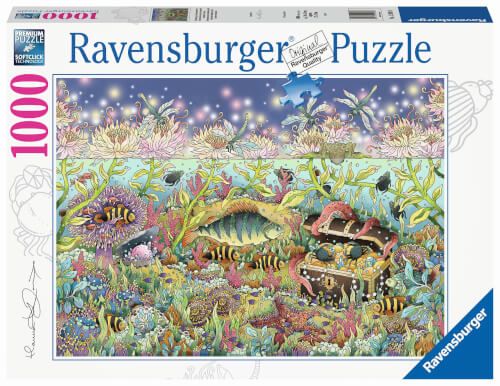 Ravensburger® Puzzle - Dämmerung im Unterwasserreich, 1000 Teile