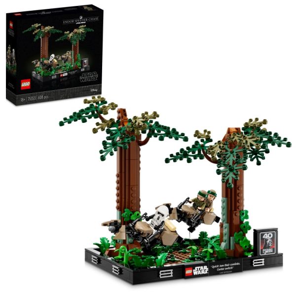 LEGO® Star Wars™ - Verfolgungsjagd auf Endor™ Diorama