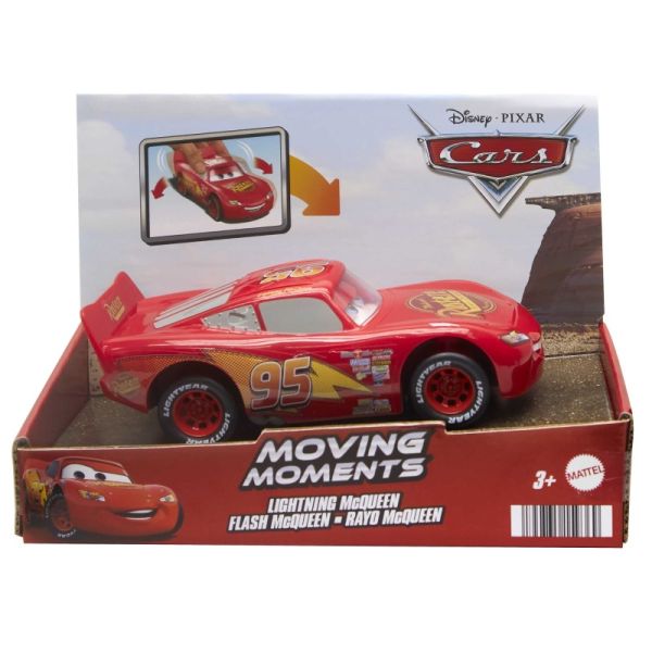 Mattel Disney und Pixar Cars Moving Moments - Lightning McQueen