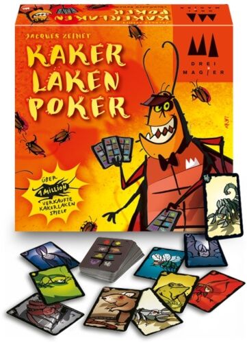 Schmidt Spiele Die drei Magier - Kakerlaken Poker
