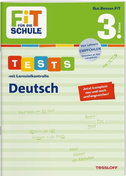 Tessloff FiT FÜR DIE SCHULE - Deutsch, 3. Klasse