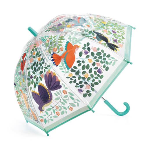 DJECO Regenschirm - Blumen & Vögel