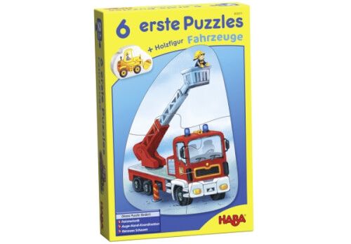 HABA 6 erste Puzzles - Fahrzeuge