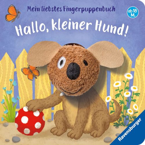 Ravensburger® Bücher - Fingerpuppenbuch: Hallo, kleiner Hund!
