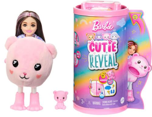 Barbie® Cutie Reveal Chelsea Cozy Cute Tees Series - Teddy