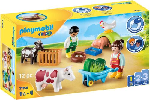 PLAYMOBIL® 1.2.3. - Spielspaß auf dem Bauernhof