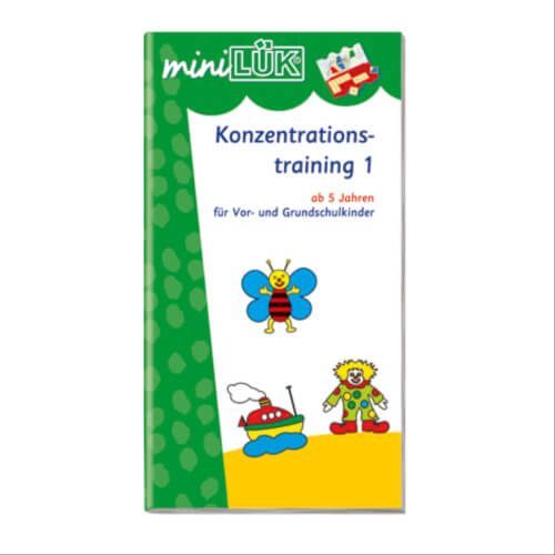 miniLÜK® - Konzentrationstraining 1
