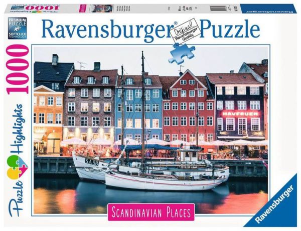 Ravensburger® Puzzle - Kopenhagen, Dänemark, 1000 Teile
