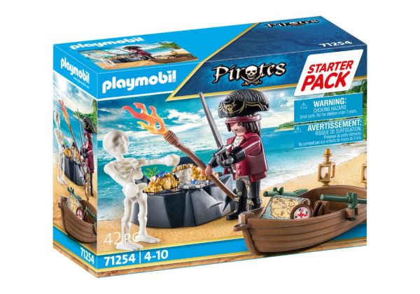 PLAYMOBIL® Pirates - Starter Pack Pirat mit Ruderboot