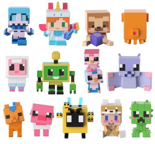 Mattel Minecraft - Mini-Figuren, sortiert