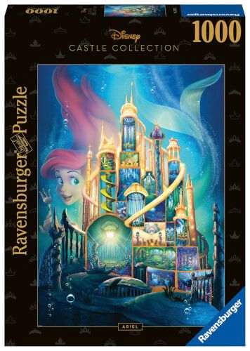 Ravensburger® Puzzle Disney Castle Collection - Arielle, 1000 Teile