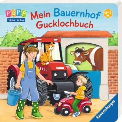 Ravensburger® Bücher - Mein Bauernhof Gucklochbuch