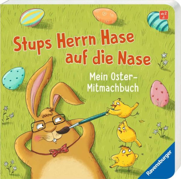 Ravensburger® Bücher - Mitmachbuch Stups Herrn Hase auf die Nase