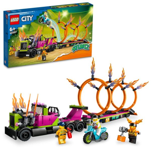 LEGO® City - Stunttruck mit Feuerreifen-Challenge