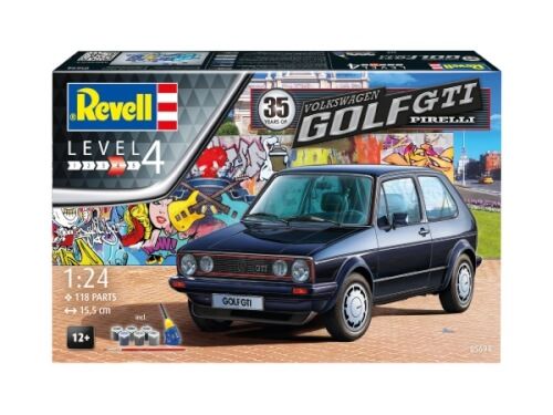 Revell Modellbau - Geschenkset 35 Years VW Golf GTI Pirelli