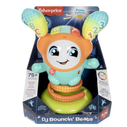 Fisher-Price® - DJ Hüpfi, Lernspielzeug mit Musik für Babys