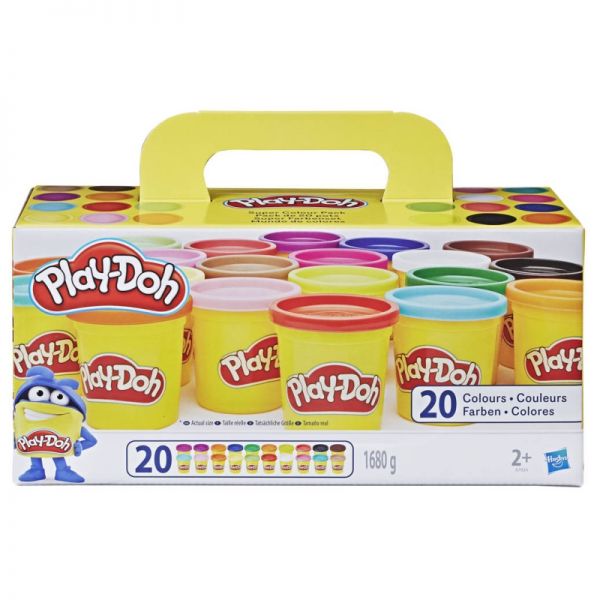 Play-Doh - Super Farbenset Knete 20er Pack