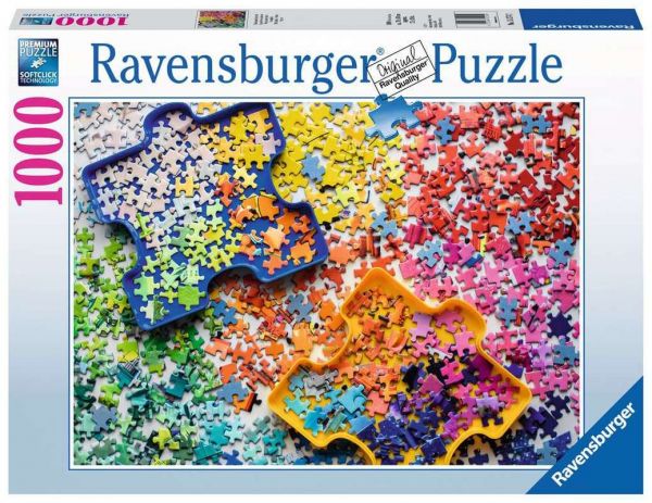 Ravensburger® Puzzle - Viele bunte Puzzleteile, 1000 Teile