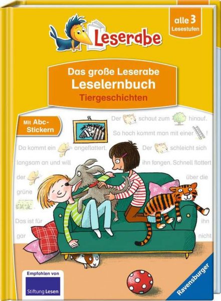 Ravensburger® Leserabe - Leselernbuch Tiergeschichten