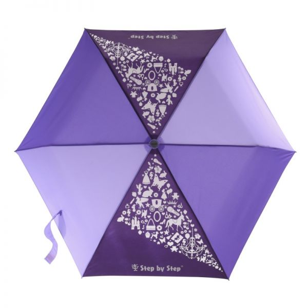 Step by Step - Regenschirm Purple, Magic Rain Effect
