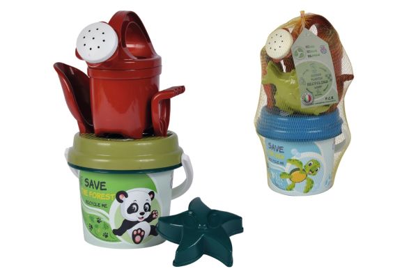 SIMBA Toys - Baby-Eimergarnitur recyceltes Material, sortiert