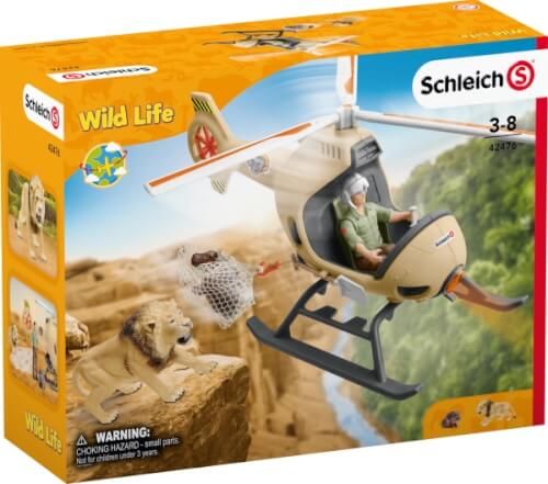 Schleich® Wild Life - Helikopter Tierrettung