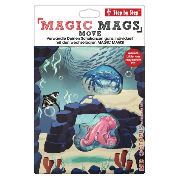 Step by Step MAGIC MAGS MOVE - "Red Octopus"