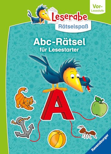 Ravensburger® Leserabe - Abc-Rätsel für Lesestarter, Vor-Lesestufe
