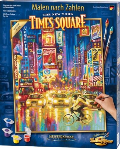 Schipper Malen nach Zahlen - New York Times Square