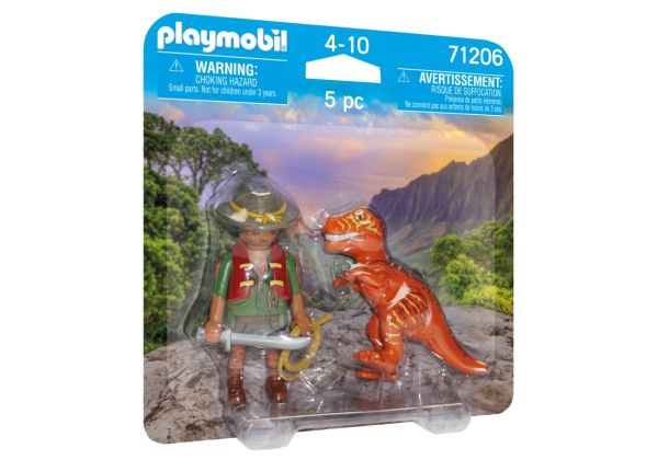 PLAYMOBIL® Duo Pack - Abenteurer mit T-Rex