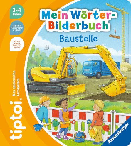 Ravensburger® tiptoi® - Mein Wörter-Bilderbuch Baustelle