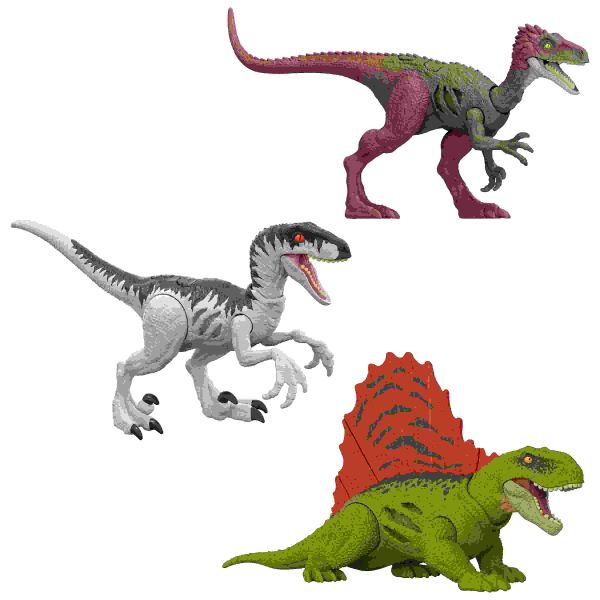 Mattel Jurassic World - Extreme Damage Feature Dino, sortiert