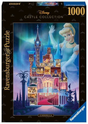 Ravensburger® Puzzle Disney Castle Collection - Cinderella, 1000 Teile