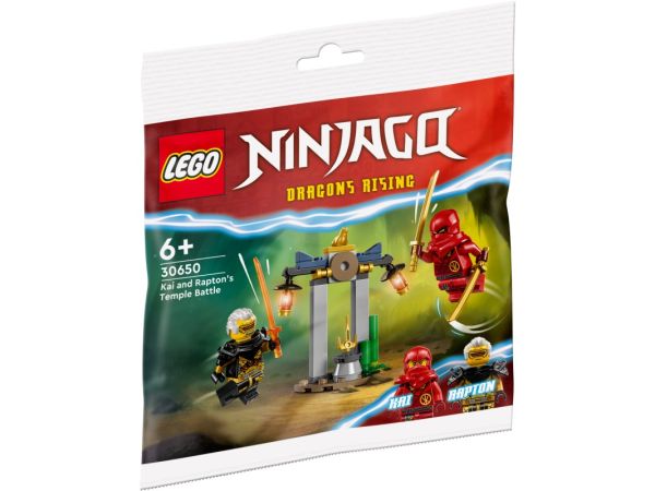 LEGO® NINJAGO® - Kais und Raptons Duell im Tempel