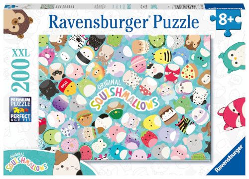 Ravensburger® Kinderpuzzle XXL Squishmallows - Mallow Days, 200 Teile