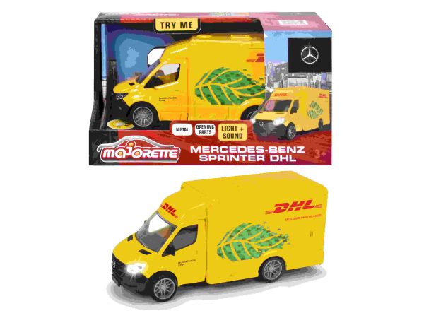 Dickie Toys Majorette - Mercedes-Benz Sprinter DHL